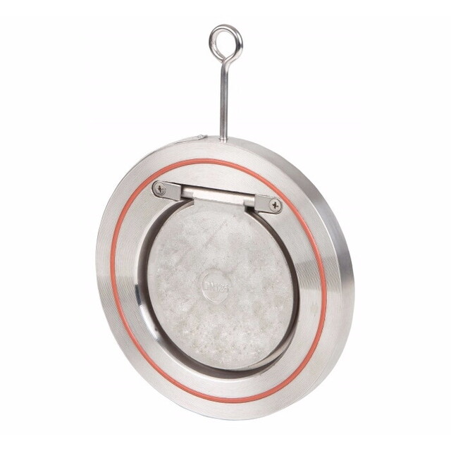 Клапан обратный стальной межфланцевый одностворчатый Tecofi CB5440 Q235B ДУ 250 РУ 16 NF EN 14341