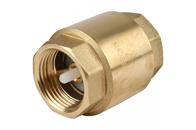 Клапан обратный латунный муфтовый пружинный Danfoss NRV EF ДУ 50 РУ 16