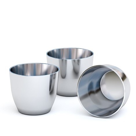 Тигель серебряный высокий 102-1 СрМ 94 18х20 мм ГОСТ 6563-2016