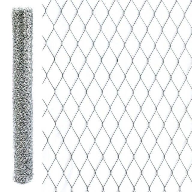 Сетка нержавеющая просечно-вытяжная в рулоне ПВС-С 62х139х4 мм ТУ У00236010.001-97