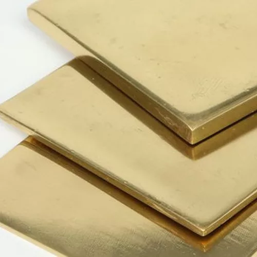 Анод золотой Зл99,99Ан 5х150х300 мм ГОСТ 25475-2015