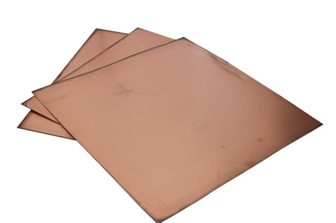 Фторопласт листовой фольгированный ФАФ-4Д 5х500х500 мм ГОСТ 21000-81