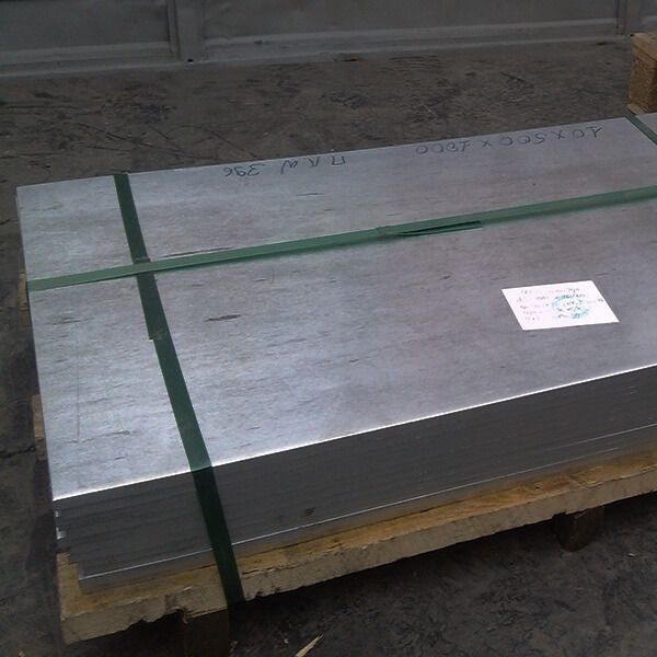 Анод цинковый г/к Ц1 20х600х1200 мм ГОСТ 1180-91