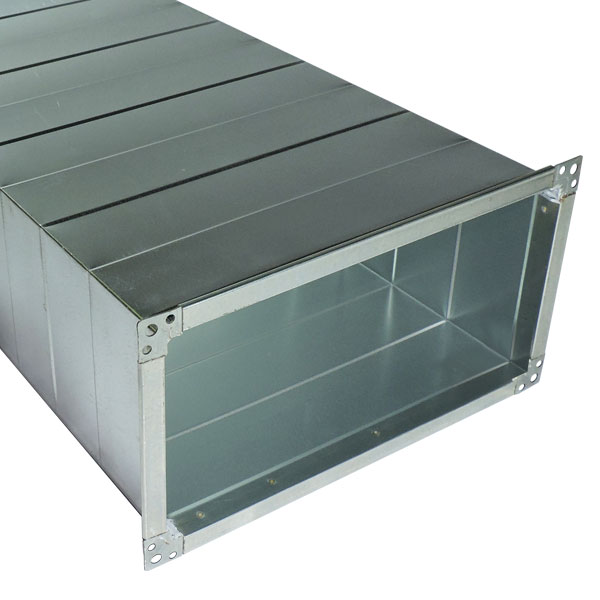 Воздуховод нержавеющий прямоугольный класс П 12Х18Н10Т 2000х2000х0,9 мм СНиП 41-01-2003