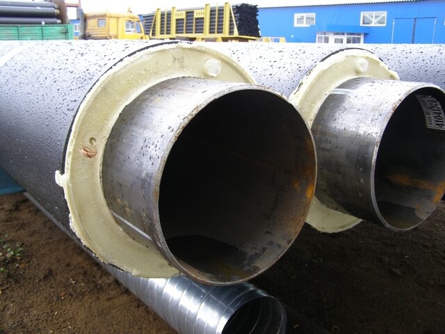 Труба ППУ-ПЭ электросварная тип 1 Ст3сп 219х12 мм ГОСТ 30732-2020