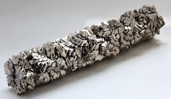 Пруток титановый йодидный на молибденовой проволоке ТиМоПр 6 мм