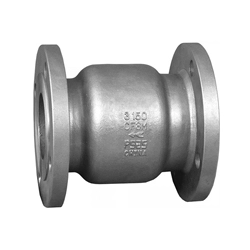 Клапан обратный чугунный фланцевый проходной ДУ 80 РУ 40 ГОСТ 3326-86