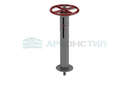 Колонка управления задвижкой КУ-9Д ДУ 800-Н.X.Y 7x10000x73x800x2400 Д СТАЛЬ-20