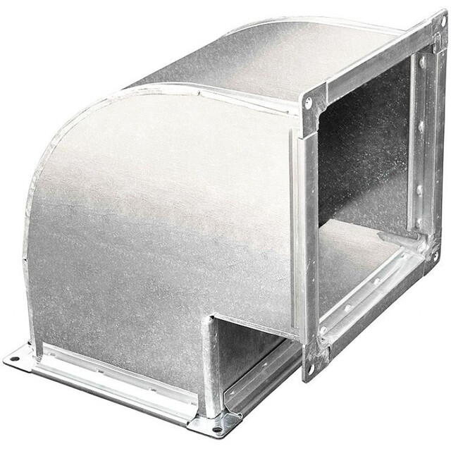 Отвод вентиляционный прямоугольный оцинкованный 15 градусов 2000х2000х1 мм