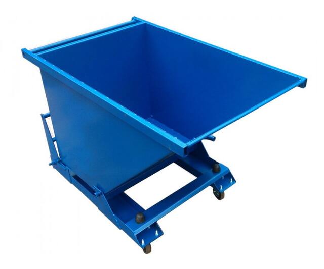 Контейнер ТБО металлический самоопрокидывающийся 0,5 м3 (500 л)