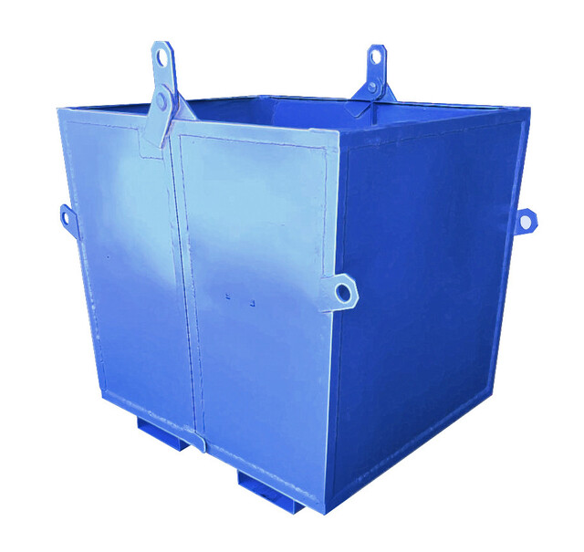Контейнер ТБО металлический челюстной 2 м3 (2000 л)