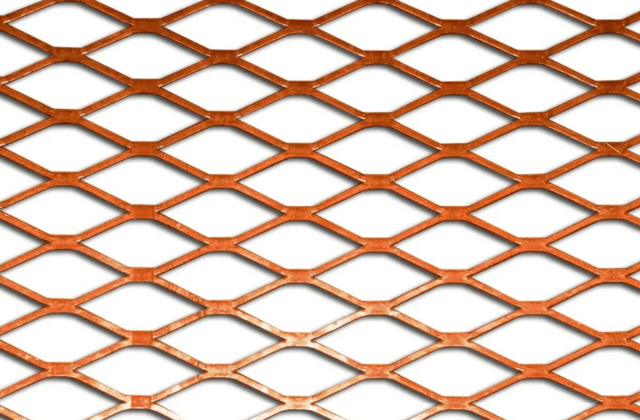 Сетка медная просечно-вытяжная М2 50х50х1 мм