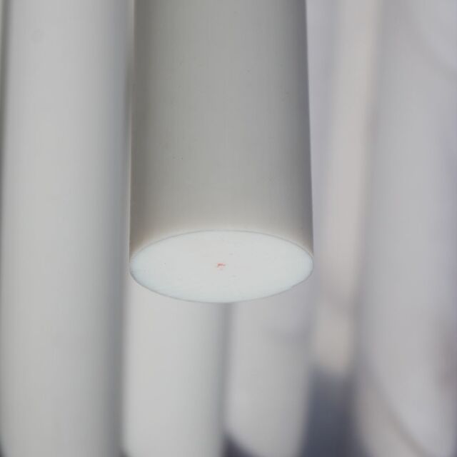 Фторопластовый стержень прессованный 800 мм ТУ 6-05-810-88