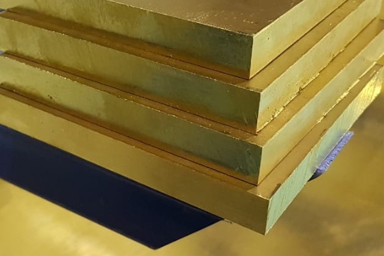 Плита латунная г/к ЛС74-3 150 мм ГОСТ 2208-2007