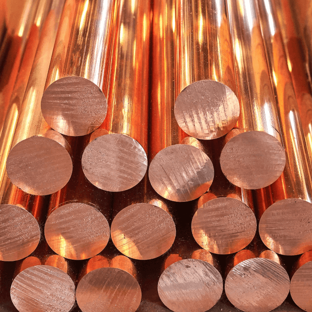 Пруток бронзовый круглый литой БрО10С12Н3 45 мм ГОСТ 24301-93