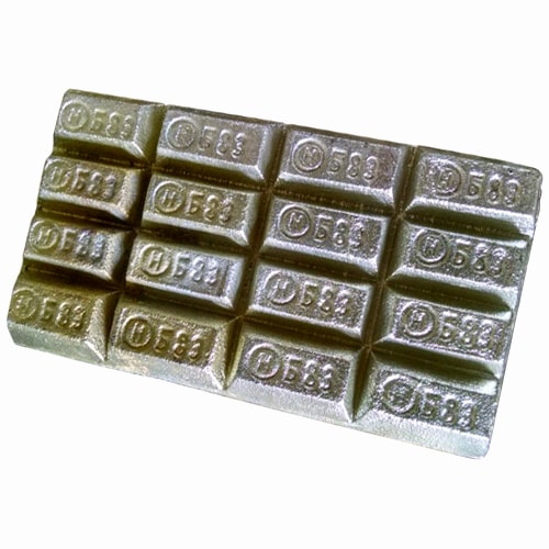 Оловянный баббит Б83С ГОСТ 1320-74