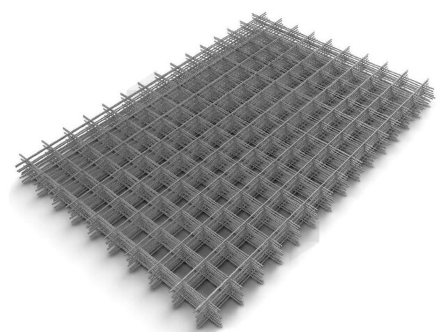 Сетка дорожная сварная оцинкованная карта 6ВР-1 300х300х5х3000 мм ГОСТ 23279-2012