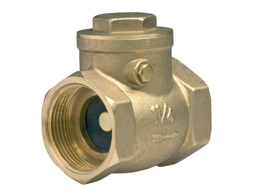Клапан обратный подъемный латунный муфтовый 16б1бк ДУ 25 РУ 16