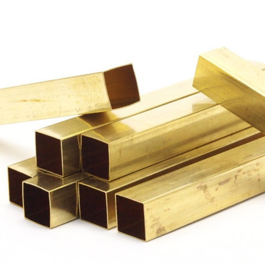 Труба профильная латунная квадратная твердая х/д Л96Т 50х50х3 мм ТУ 48-21-428-84