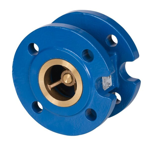 Клапан обратный чугунный фланцевый пружинный Danfoss NVD 402 GGG40 ДУ 500 РУ 10