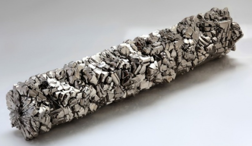 Пруток титановый йодидный на молибденовой проволоке ТиМоПр 6 мм