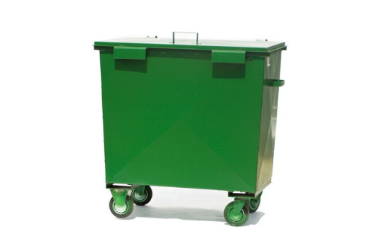 Евроконтейнер ТБО металлический 0,85 м3 (850 л)