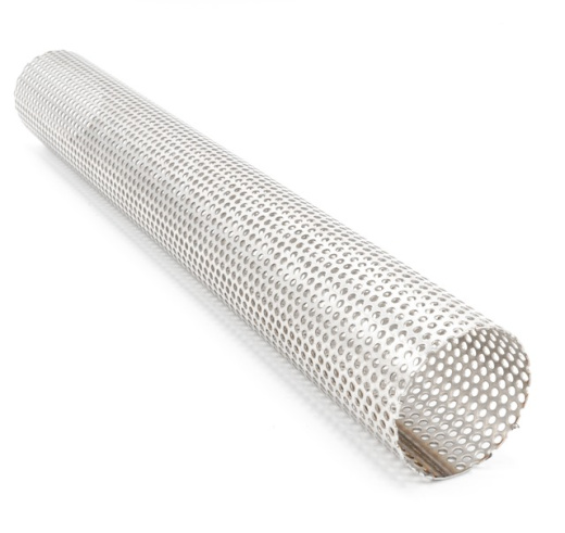 Труба перфорированная нержавеющая 03Х17Н14М2 13х0,7 мм