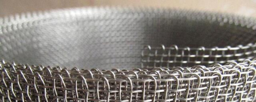 Фехралевая сетка тканая Х27Ю5Т 14х14х2 мм